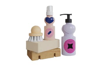 Custom 16oz 500ml plastic hair spray bottles for hair care wholesale