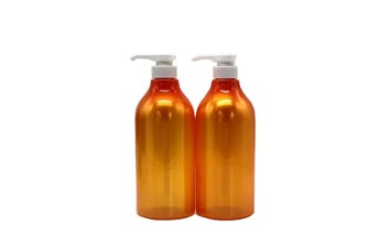 Large 2000ml plastic detergent dispenser laundry soap bottles for liquid lotion
