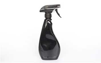 HDPE plastic mist spray bottle with trigger for alcohol and disinfectant