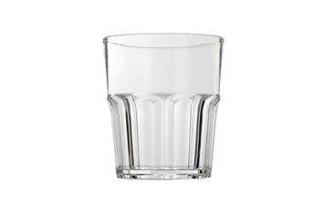 Wholesale factory price 100ml small ribbed plastic wine glasses for red or white wine