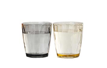 Unbreakable colored small 200ml 300ml plastic tumbler clear water cup 10oz plastic cups drinking cup
