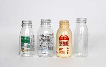 200ml BPA Free small empty plastic milk bottles with tamper proof caps