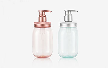Cheap wide mouth 16oz clear plastic pump dispenser bottles for skincare