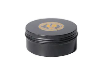 Wholesale round 50g aluminum tin jars with screw lids for candle/cosmetic