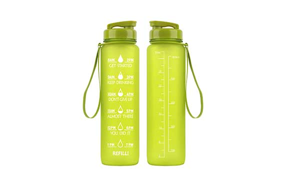 Best cheap 1L plastic gym bottles with custom label wholesale from sports bottle supplier