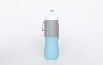 Non-slip Design Portable 650ml plastic water bottles with sports cap wholesale bpa free