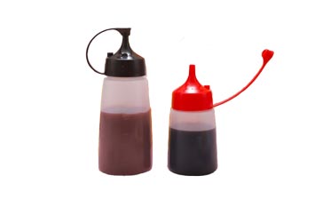 High quality refillable 5oz plastic soy sauce bottle with cap bulk
