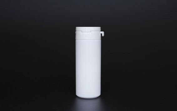 HDPE plastic jars wholesale for spice/powder/pills/vitamin with flip top caps 50ml