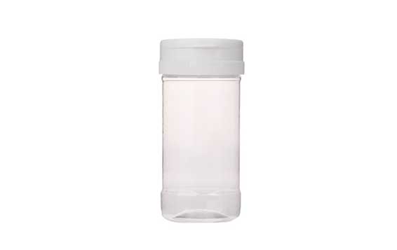 Factory price empty clear 150ml small plastic spice containers seasoning dispenser with shaker lids