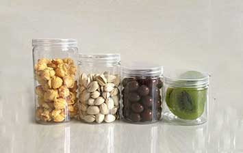 Wholesale wide mouth pet plastic food jar from manufacturer