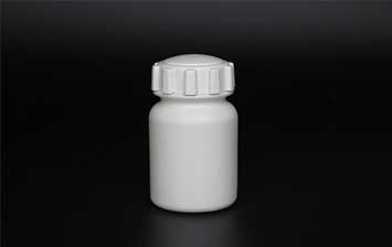 Non-slip design plastic pill containers for sale with screw lids for Vitamin Drug