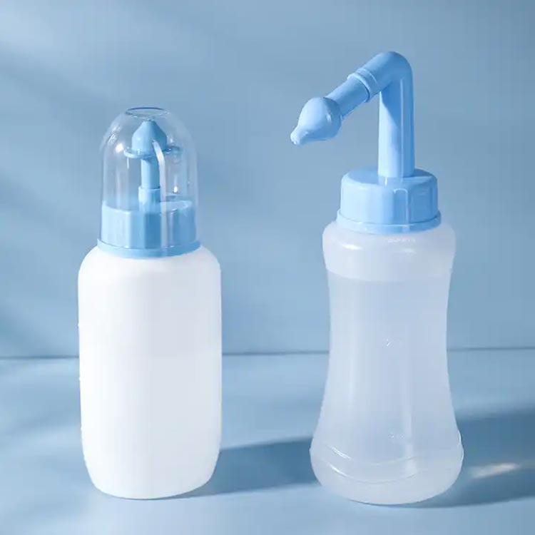 Refillable empty 300ml HDPE plastic nasal squeeze bottle from China manufacturer