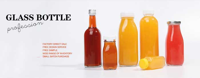 What materials can be used as fruit juice bottle