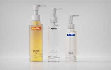 4 oz clear plastic lotion bottles with pump and clip