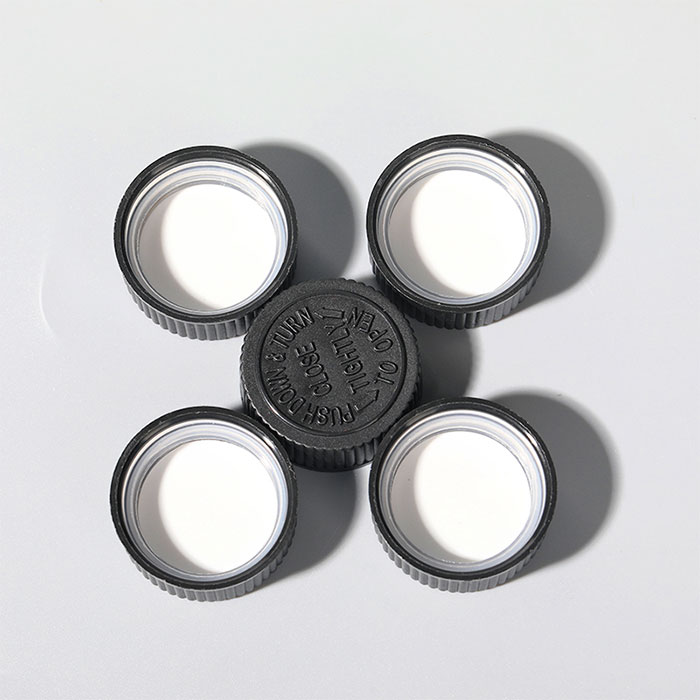 Factory Directly Icon Eco-Friendly Child-Resistant Closure Lid Cover CRC 28mm 32mm 38mm 44mm 52mm Pressure Plastic Lid Factory Directly Icon Eco-Friendly Child-Resistant Closure Lid Cover CRC 28mm 32mm 38mm 44mm 52mm Pressure Plastic Lid