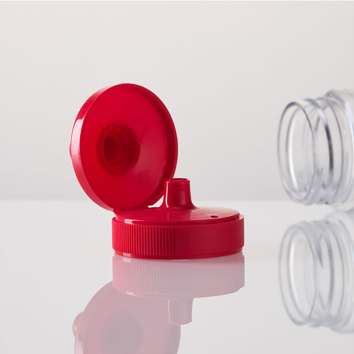 Black Replacement Condiment Caps, 38mm 42mm Fliptop Lid, Dishwasher Safe, BPA Free - Ideal for Squeeze Bottle Lids