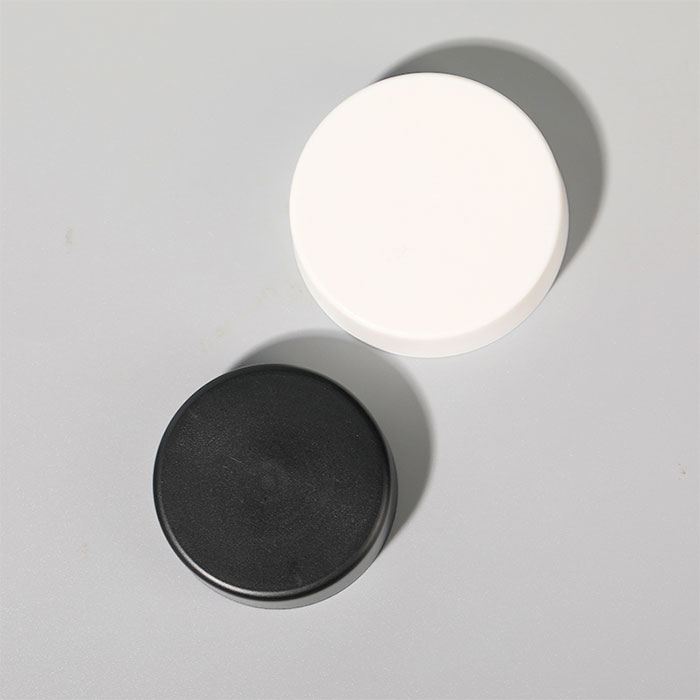 44mm 52mm Custom Color Smooth Plain Plastic Screw Cap Flat Round continuous Thread Lid For Supplement Pill Jar Cosmetic Cream Container 44mm 52mm Custom Color Smooth Plain Plastic Screw Cap Flat Round continuous Thread Lid For Supplement Pill Jar Cosmetic Cream Container