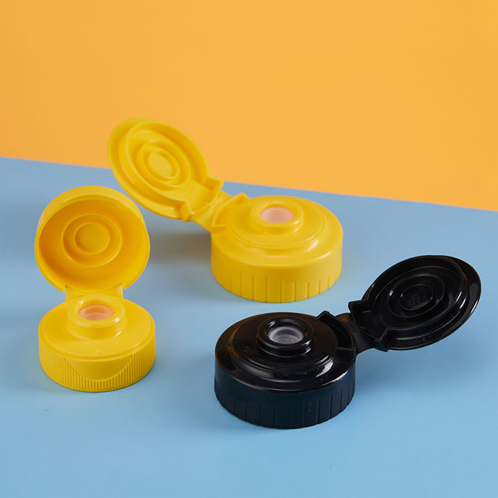 Custom color 38-400 Flip Top Caps with Orifice, Dispensing Ribbed Snap Closures, Replacement Caps with Peelable Liners for Squeeze Bottles, Neck Diameter 38mm, Thread Type 400 Custom color 38-400 Flip Top Caps with Orifice, Dispensing Ribbed Snap Closures, Replacement Caps with Peelable Liners for Squeeze Bottles, Neck Diameter 38mm, Thread Type 400