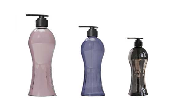 Bulk sale clear 16oz empty plastic soap pump bottles with black dispenser