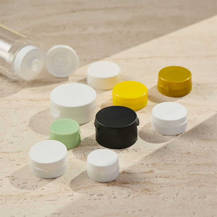 Smooth Flip Top Dispensing Cap with silicone value Replacement Bottles Emptying Caps Reusable Plastic Leak-Proof Snap Top Plug for Squeeze Bottles