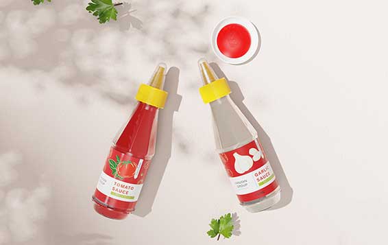 Mini Plastic Sauce Squeeze Bottle Seasoning Refillable Ketchup