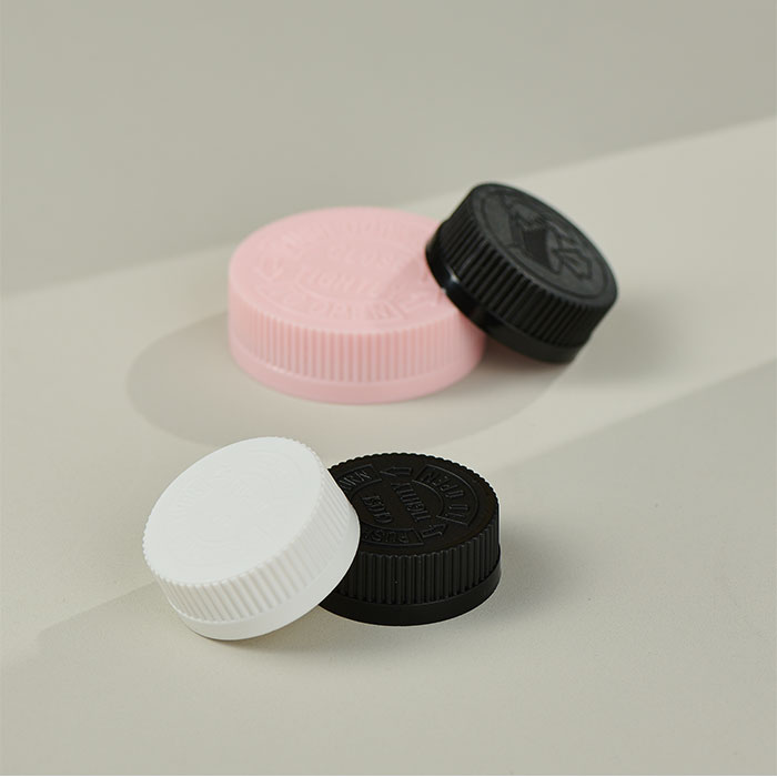 Wholesale 18mm 20mm 24mm 28mm 33mm 38mm 45mm 68mm Black PP CRC Child Resistant Cap Double Layer Sealing Child Proof Screw Lid