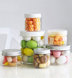 Plastic Food Jars