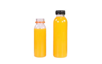 Bulk sale clear 8oz plastic pcr bottles wholesale for water/juice/milk