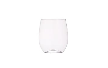Bpa free reusable 12oz individual stemless plastic fruit salad cups for party
