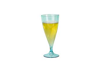 Multi-used dishwasher safe colored wine glasses plastic champagne flutes for party wedding bar