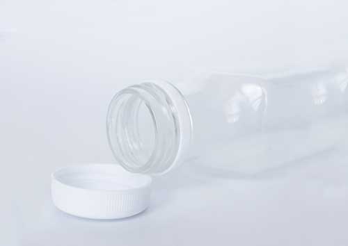 Free sample 2oz 60ml clear pet juice bottles with tamper evident caps