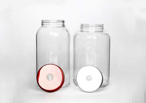 500ml/1liter Glass Bottles with Lids for Cow Milk/Milk Tea Storage