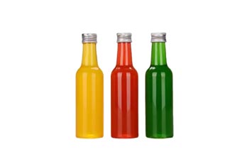 Empty clear 750ml PET plastic bottle with aluminum cap from China supplier