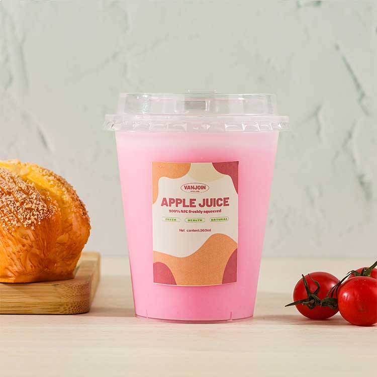Disposable 12oz clear bubble tea cups with straws and lids for coffee cold drinks juice bubble boba tea smoothie milkshake