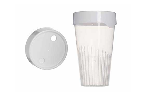 Disposable 16oz clear plastic cold drink cups party cups with lids for Iced Coffee Smoothie Milkshak