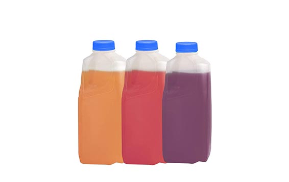 Wholesale food grade 1L plastic milk jug with lid for milk storage