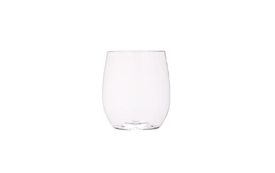 Bpa free reusable 12oz individual stemless plastic fruit salad cups for party
