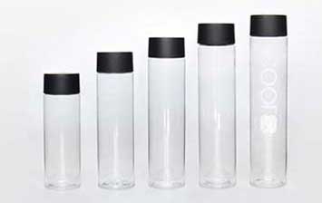 Low price 500ml 16oz empty clear pet plastic water bottle with cap in bulk