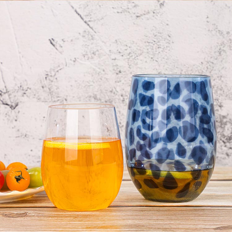 China factory custom logo unbreakable pc plastic beer cup 600ml reusable plastic drinking cup