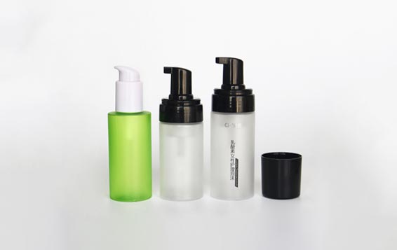 10Ml 20Ml 30Ml 50Ml 100Ml frosted airless plastic cosmetic bottles with pump dispenser