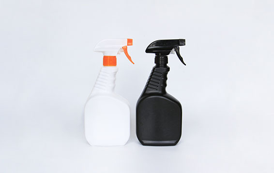 High resistant custom label best colored chemical spray bottles bulk with trigger spray