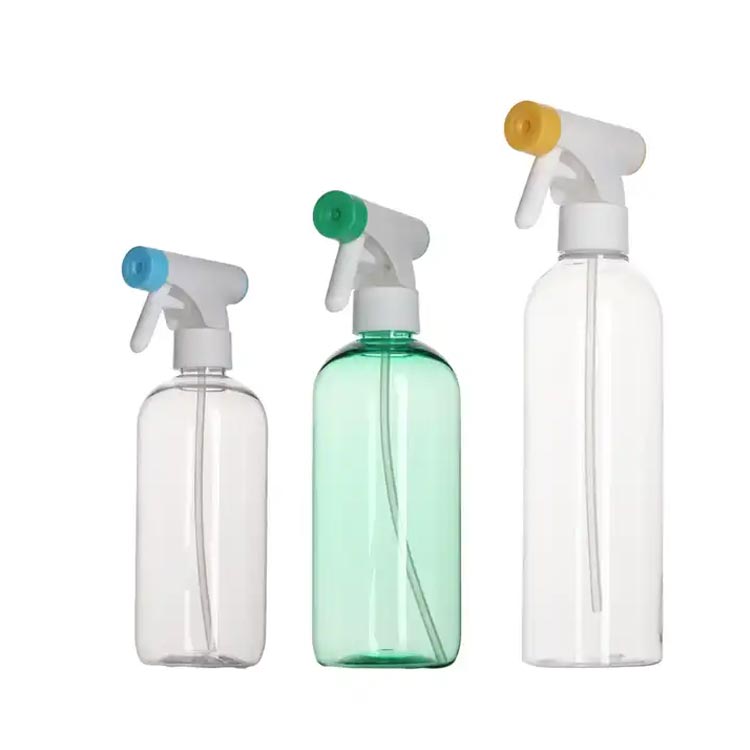 Leak Proof empty 16oz fine mist plastic hand spray bottle with adjustable nozzle