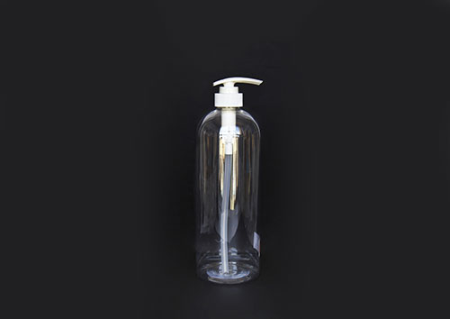 Clear empty plastic bottles 1000ml for body and face lotion