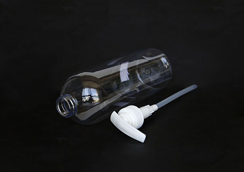 Clear empty plastic bottles 1000ml for body and face lotion