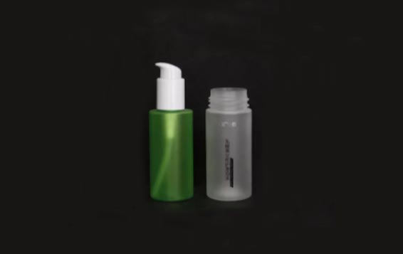 10Ml 20Ml 30Ml 50Ml 100Ml frosted airless plastic cosmetic bottles with pump dispenser