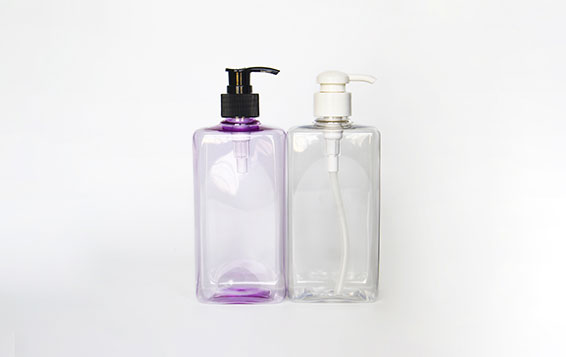 500ml PET shampoo plastic lotion containers for sale bulk