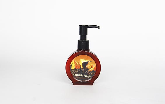 Small flat round pump spray bottle travel pump bottle