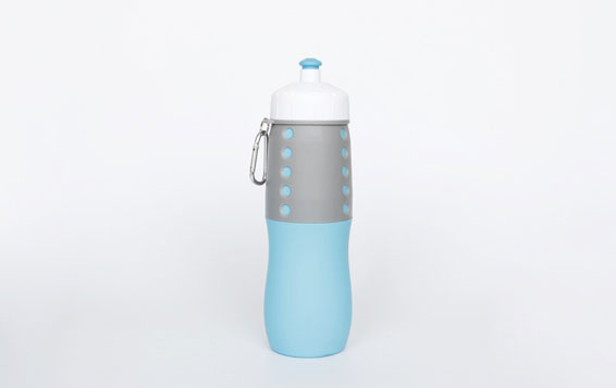 Non-slip Design Portable 650ml plastic water bottles with sports cap wholesale bpa free