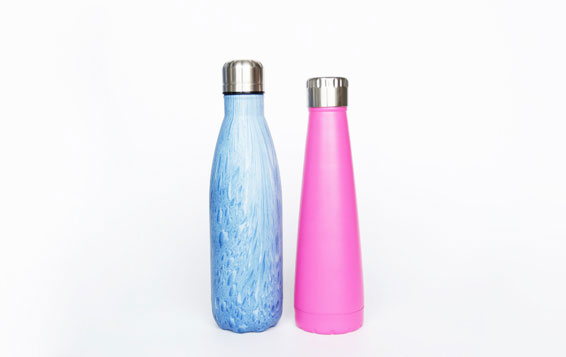 Custom color and logo insulated 500ml stainless steel water bottle for outdoor bulk