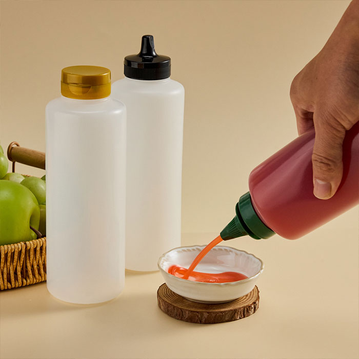 Condiment Squeeze Bottles, 16 OZ Empty Squirt Bottle with Twist Top Cap, Leak Proof - Great for Ketchup, Mustard, Syrup, Sauces, Dressing, Oil, Arts and Crafts, BPA FREE Plastic Condiment Squeeze Bottles, 16 OZ Empty Squirt Bottle with Twist Top Cap, Leak Proof - Great for Ketchup, Mustard, Syrup, Sauces, Dressing, Oil, Arts and Crafts, BPA FREE Plastic